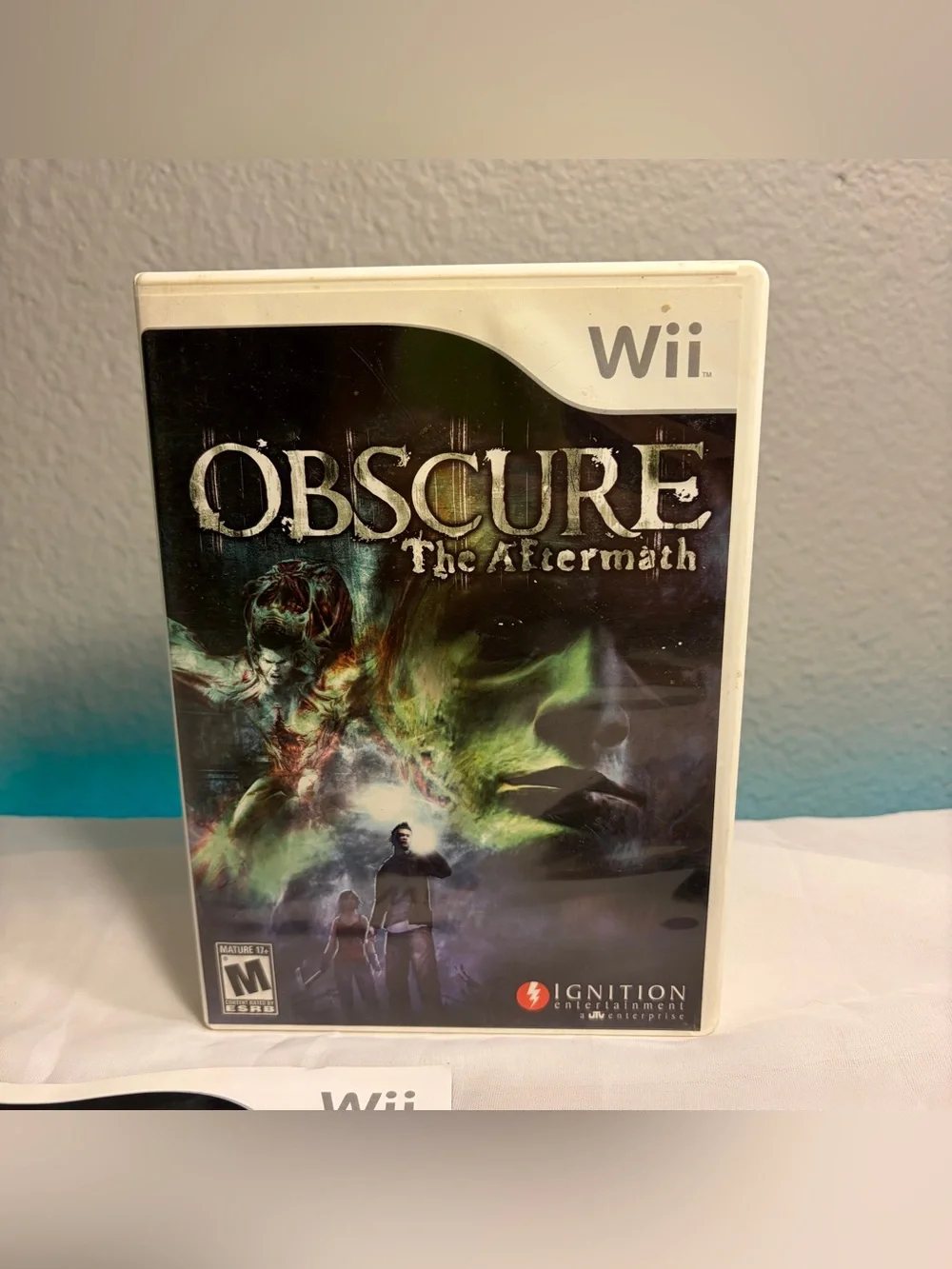 Obscure The Aftermath Tested & Work W Manual Nintendo Wii 2008 Videogame